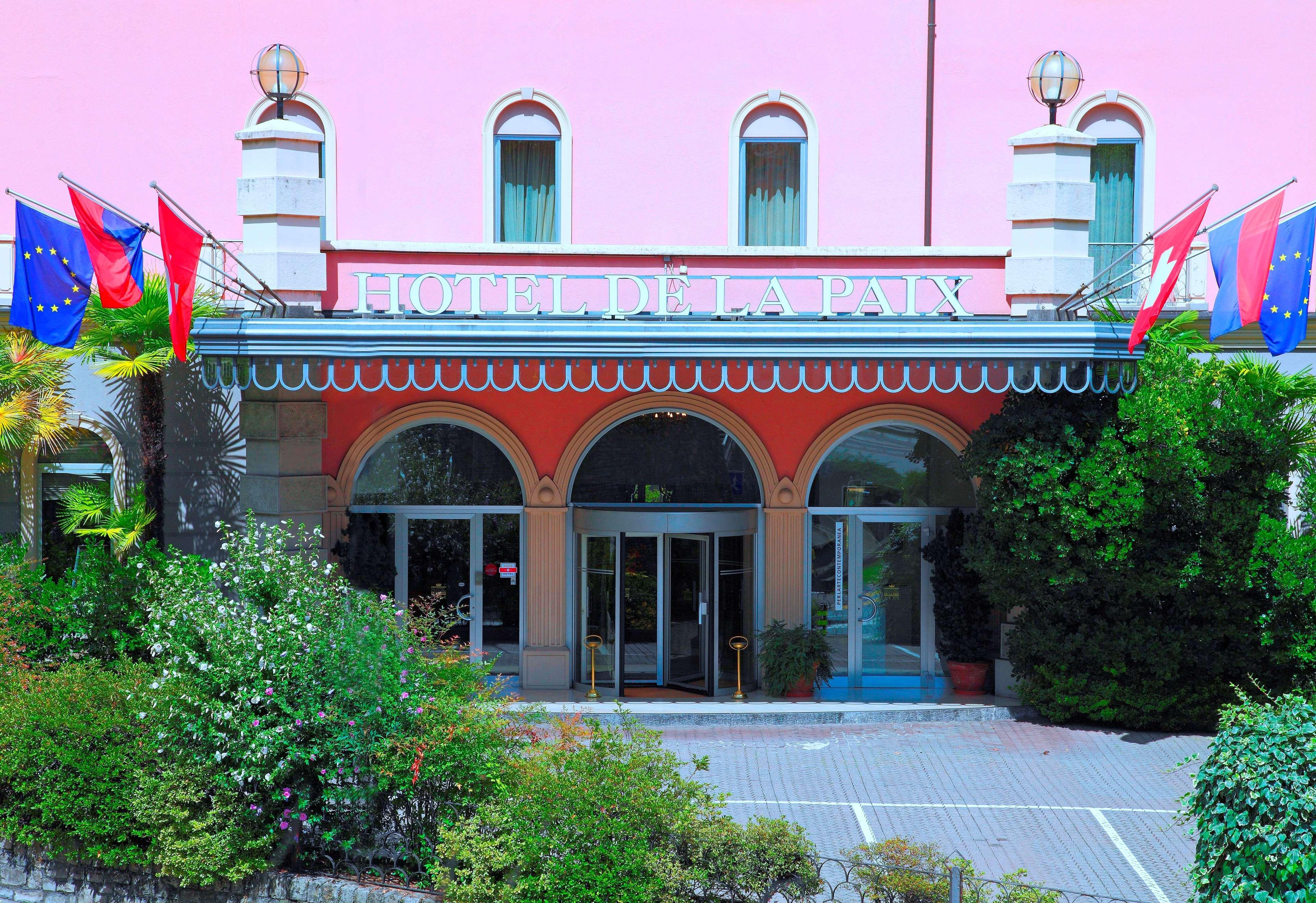 Hotel De La Paix Λουγκάνο Εξωτερικό φωτογραφία