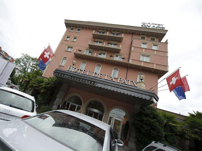 Hotel De La Paix Λουγκάνο Εξωτερικό φωτογραφία