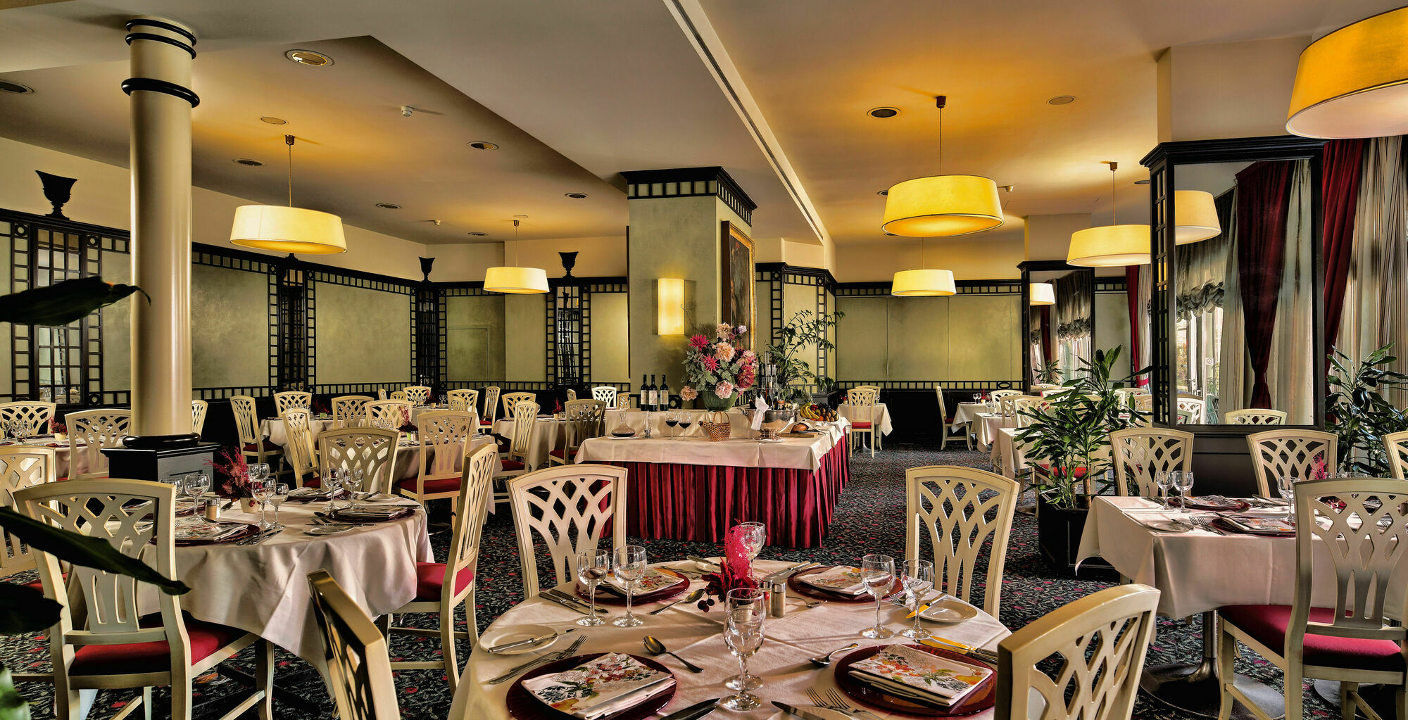 Hotel De La Paix Λουγκάνο Εστιατόριο φωτογραφία